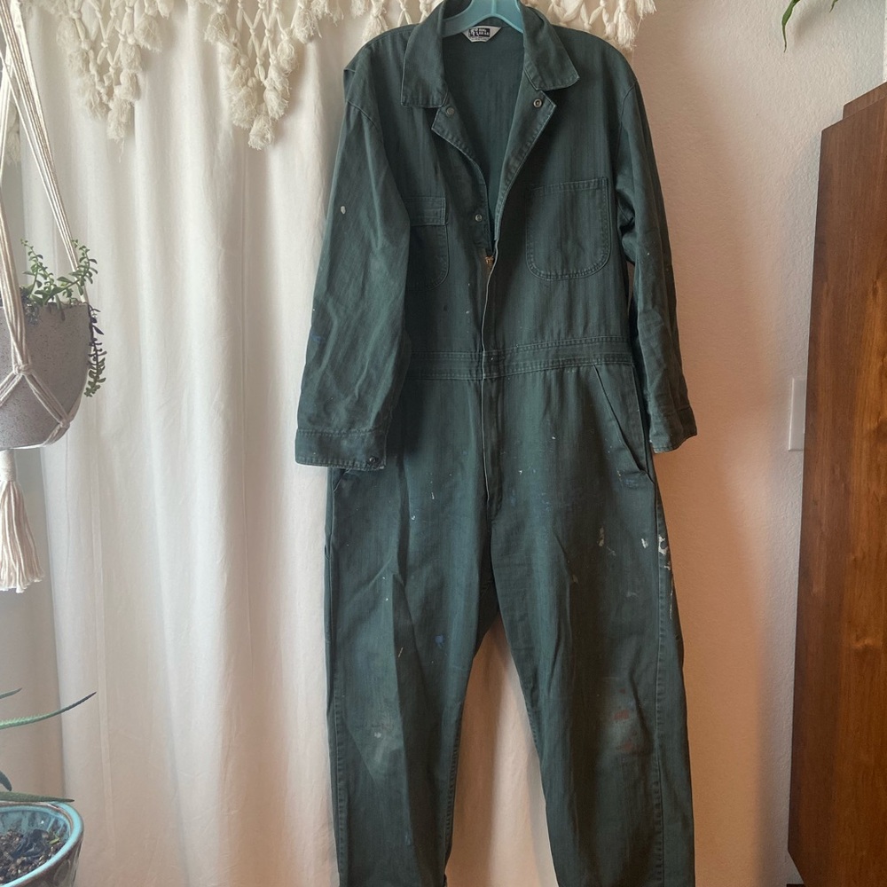 Vintage Coveralls in perfect well-worn esthetic.